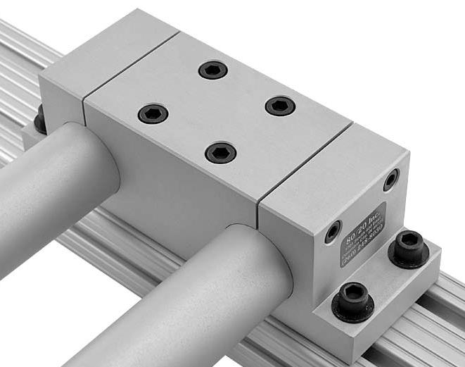 Double Shaft Mounting Block